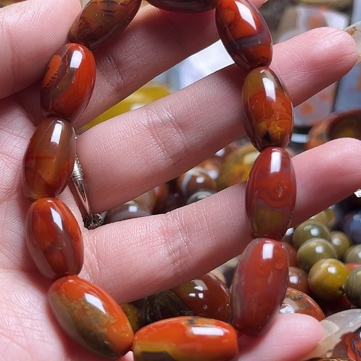 玛瑙/玉髓未镶嵌手串