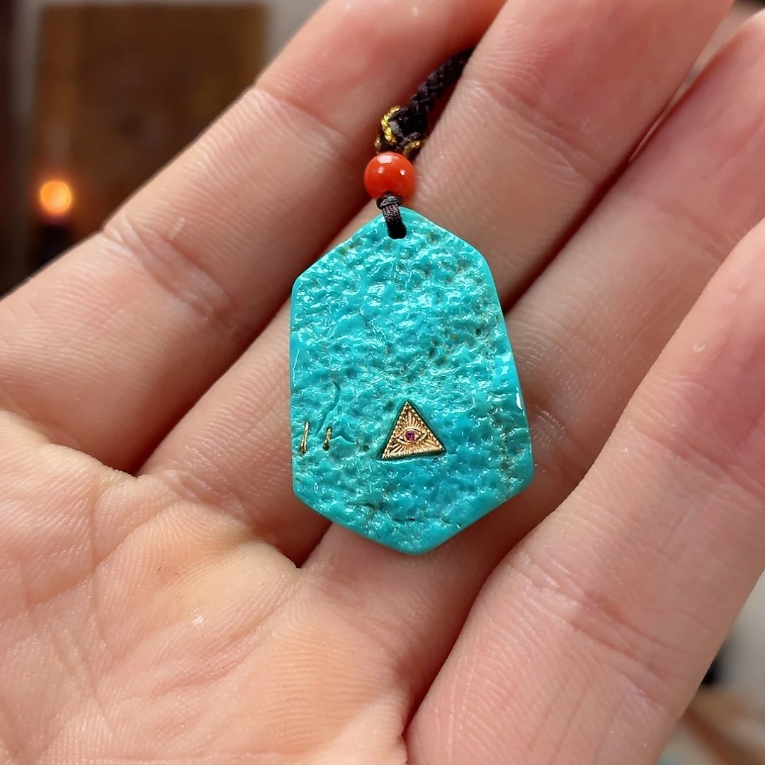 未镶嵌绿松石珠宝奇石