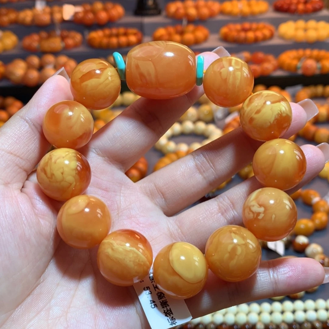 【闪购商品】手串蜜蜡未镶嵌蜜蜡手串