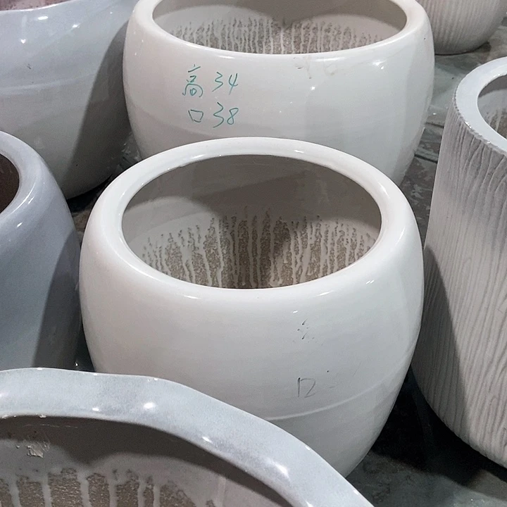 高温烧制白苹果一套