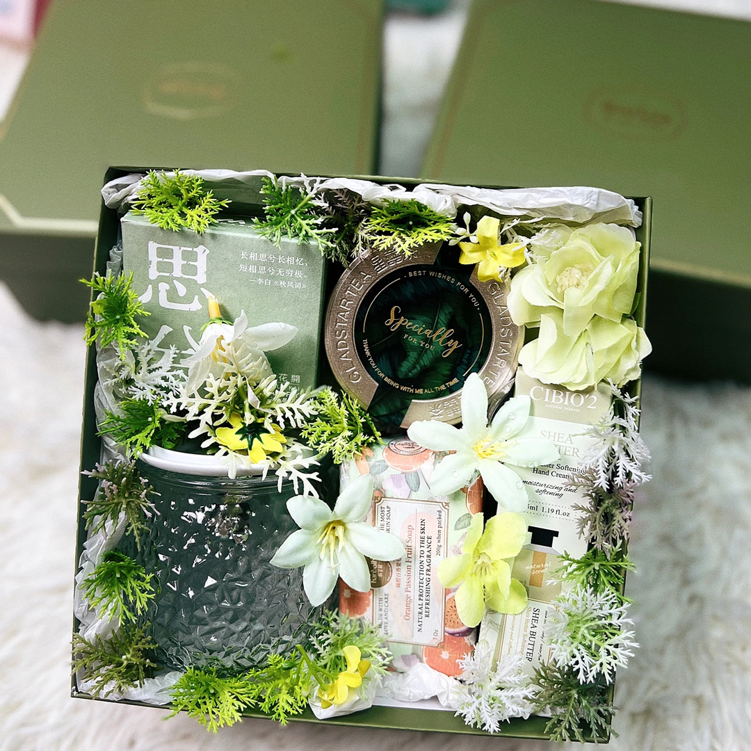 【私人定制】改价链接～绿色小众礼盒女生伴娘伴手礼生日礼节日礼