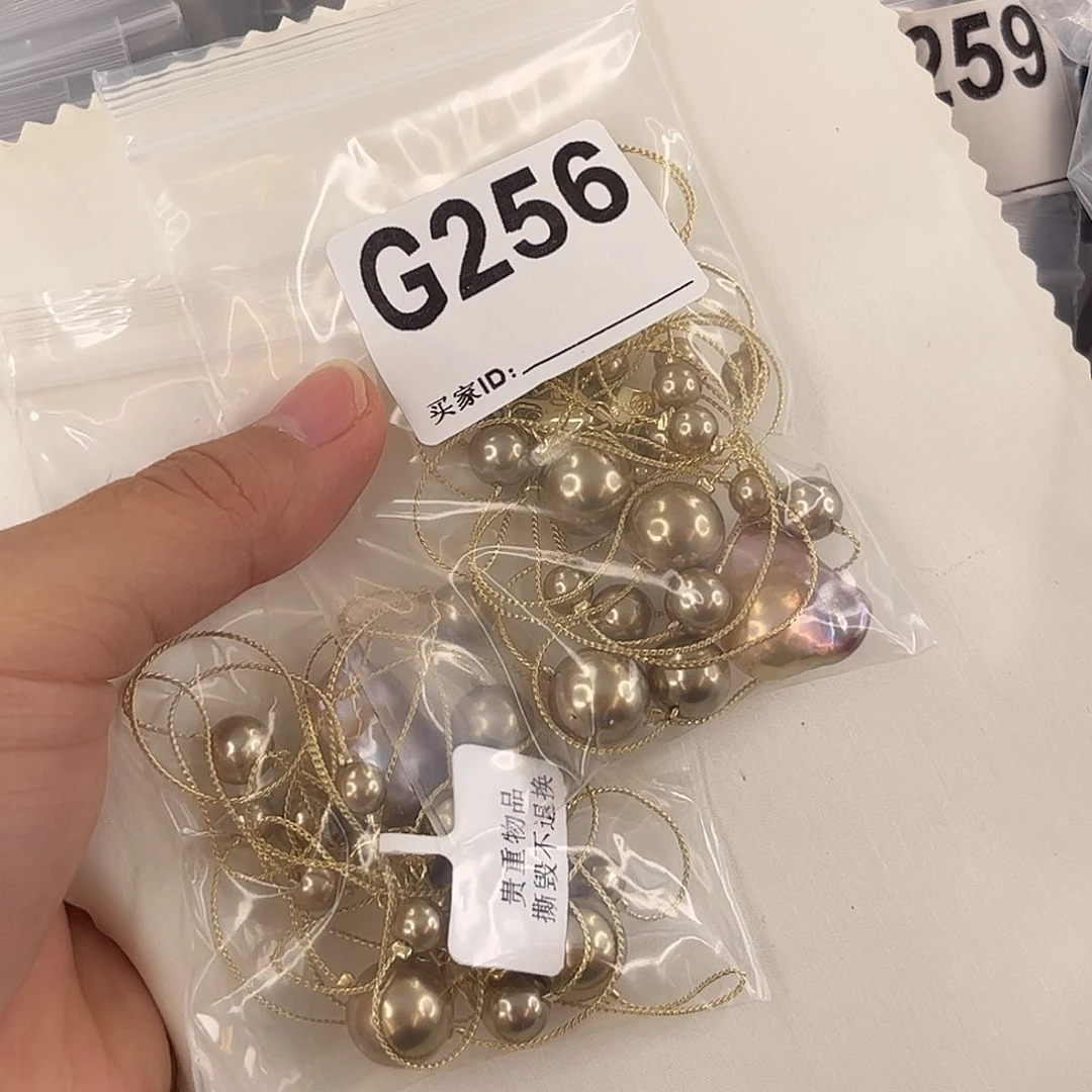 淡水珍珠合金耳饰