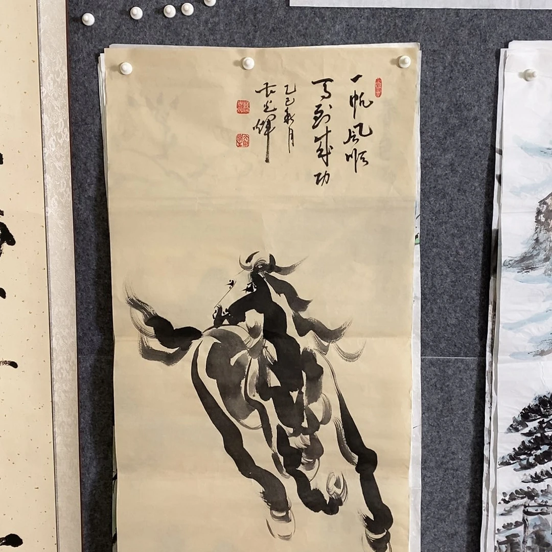 国画国画作品纯手写手绘5