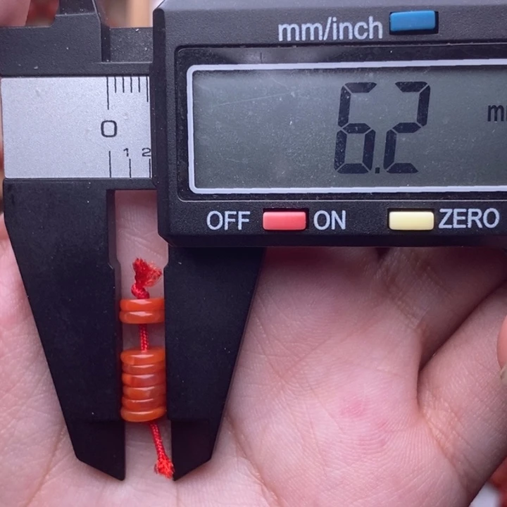 南红玛瑙配饰未镶嵌微微瑕不影响