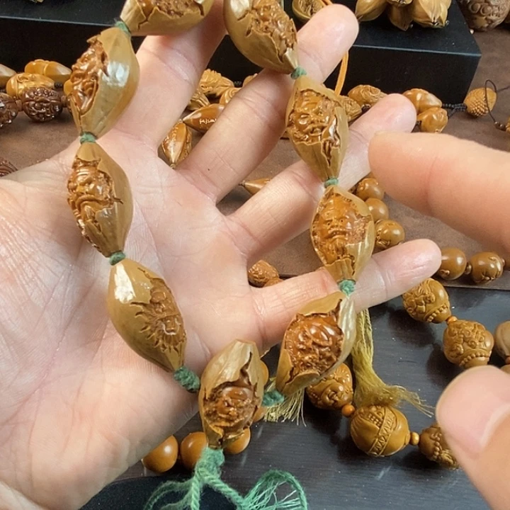 橄榄核手串/手链裂变钟馗