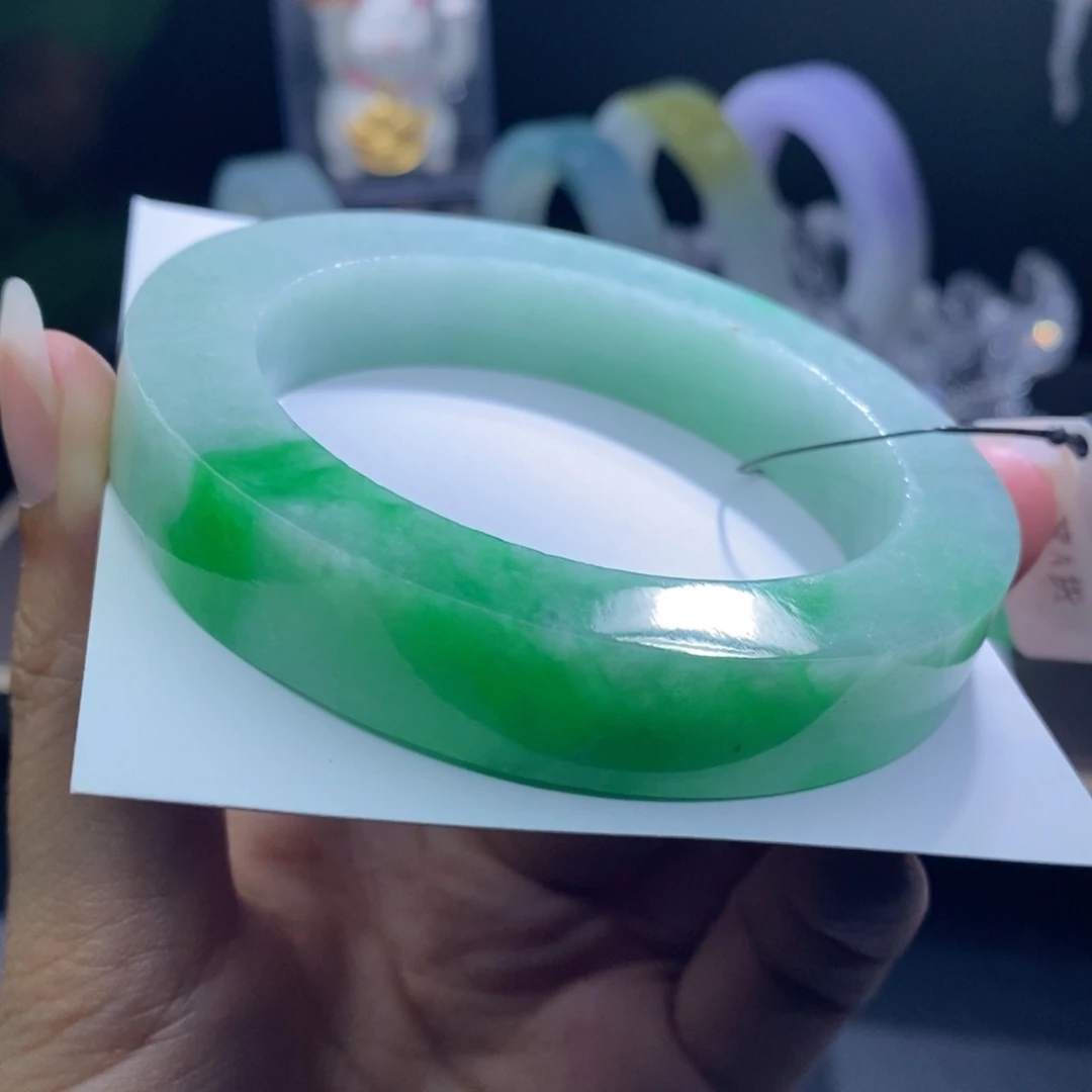 定制翡翠翡翠手镯未镶嵌