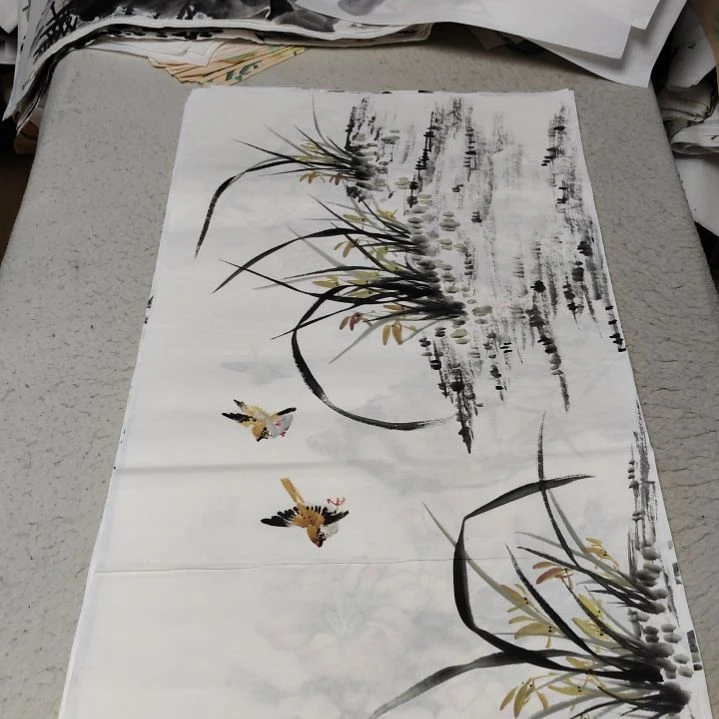 宛***见国画国画花鸟花鸟花鸟