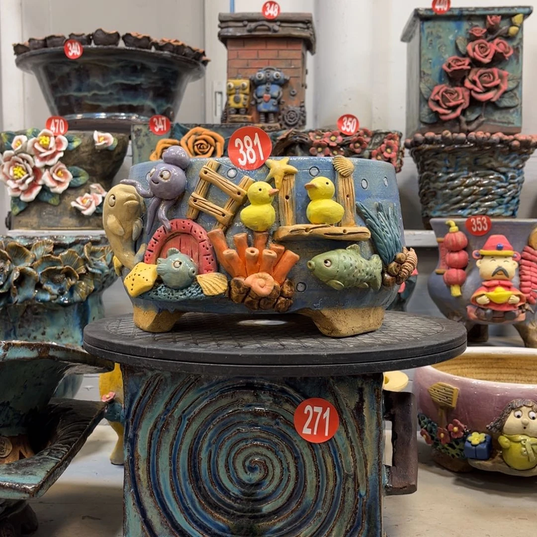 陶瓷381 号陶然花盆新年福利