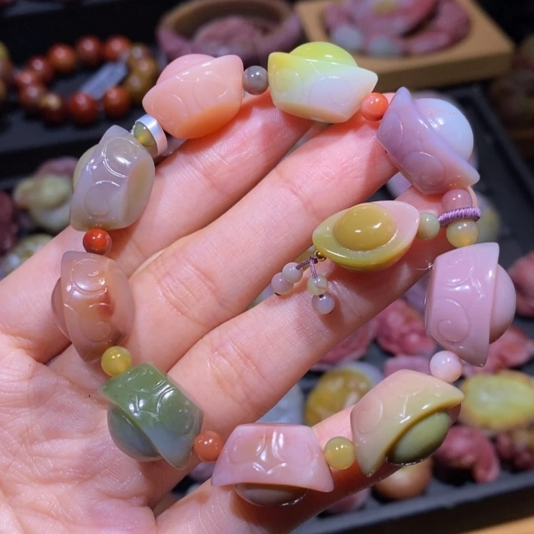 【闪购商品】未镶嵌手链玛瑙/玉髓盐源玛瑙