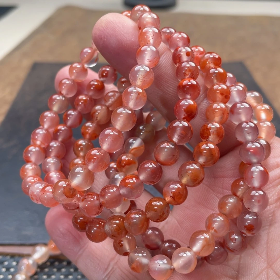 南红玛瑙手链未镶嵌多样性发货拍一发一
