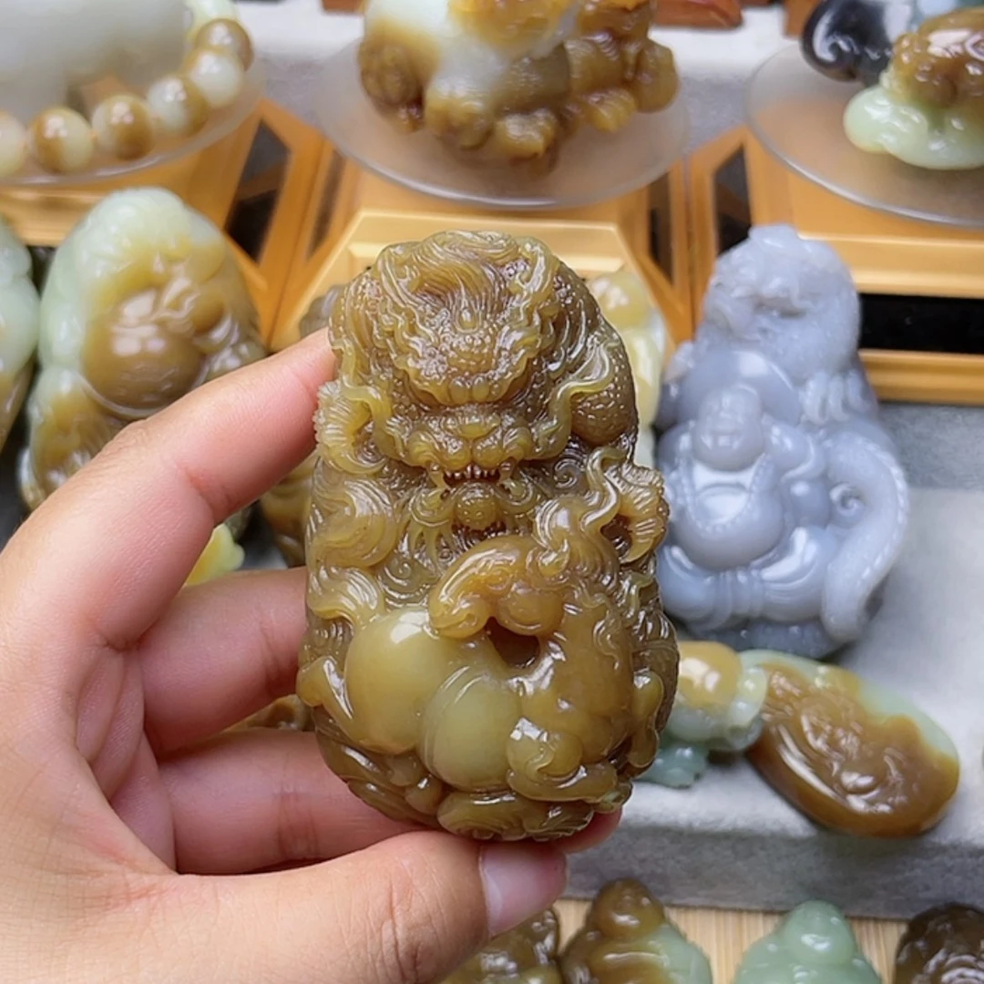 【闪购商品】未镶嵌和田玉挂件岐****！