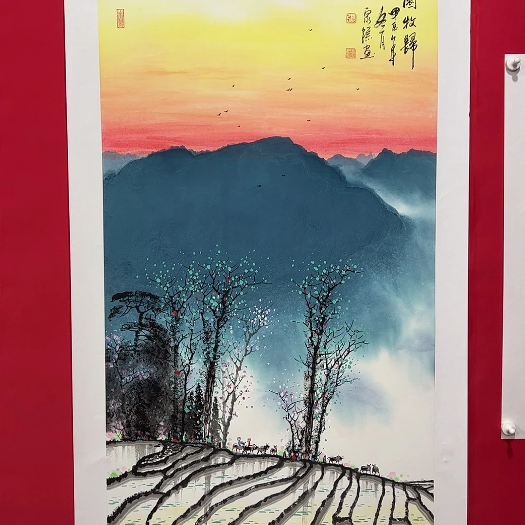 国画国画精品纯手绘