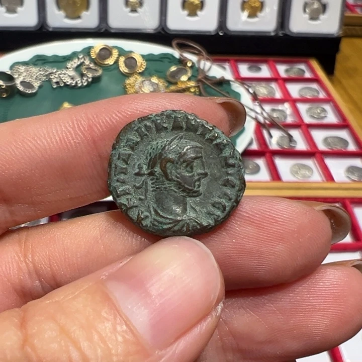 铜汗古埃及行省国王铜币