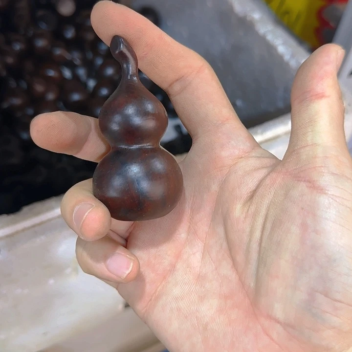木黑檀木8葫芦一个