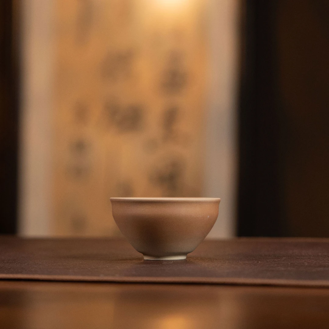 【柴烧粗陶大口杯】柴烧制主人杯大容量约120cc 福利系列DC