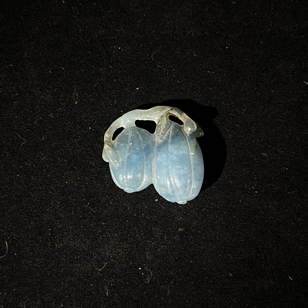 YG174 清 海蓝宝吊装