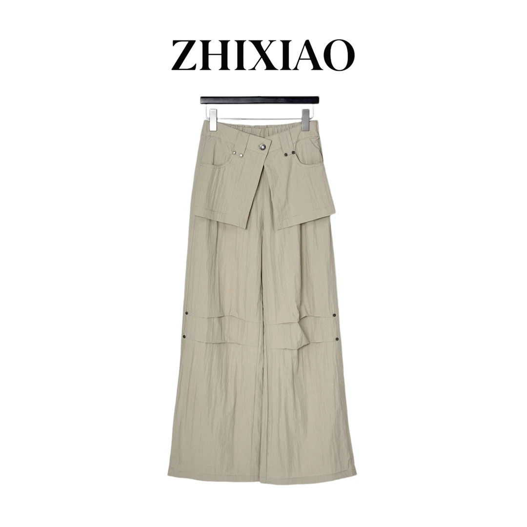 【ZHIXIAO】夏季新款：屁帘休闲工装裤21087