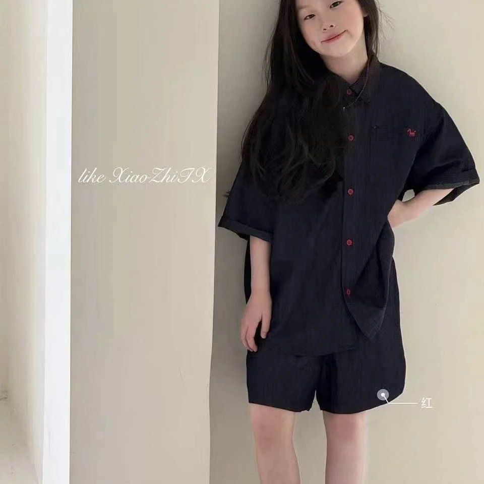 9800/9801儿童牛仔套装