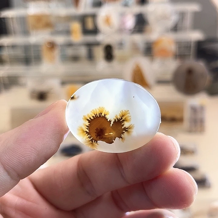 玛瑙/玉髓未镶嵌吊坠(不含链)