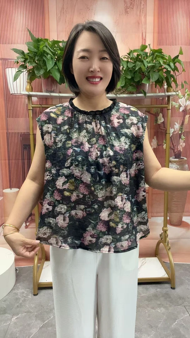 夏季新款时尚小花衫