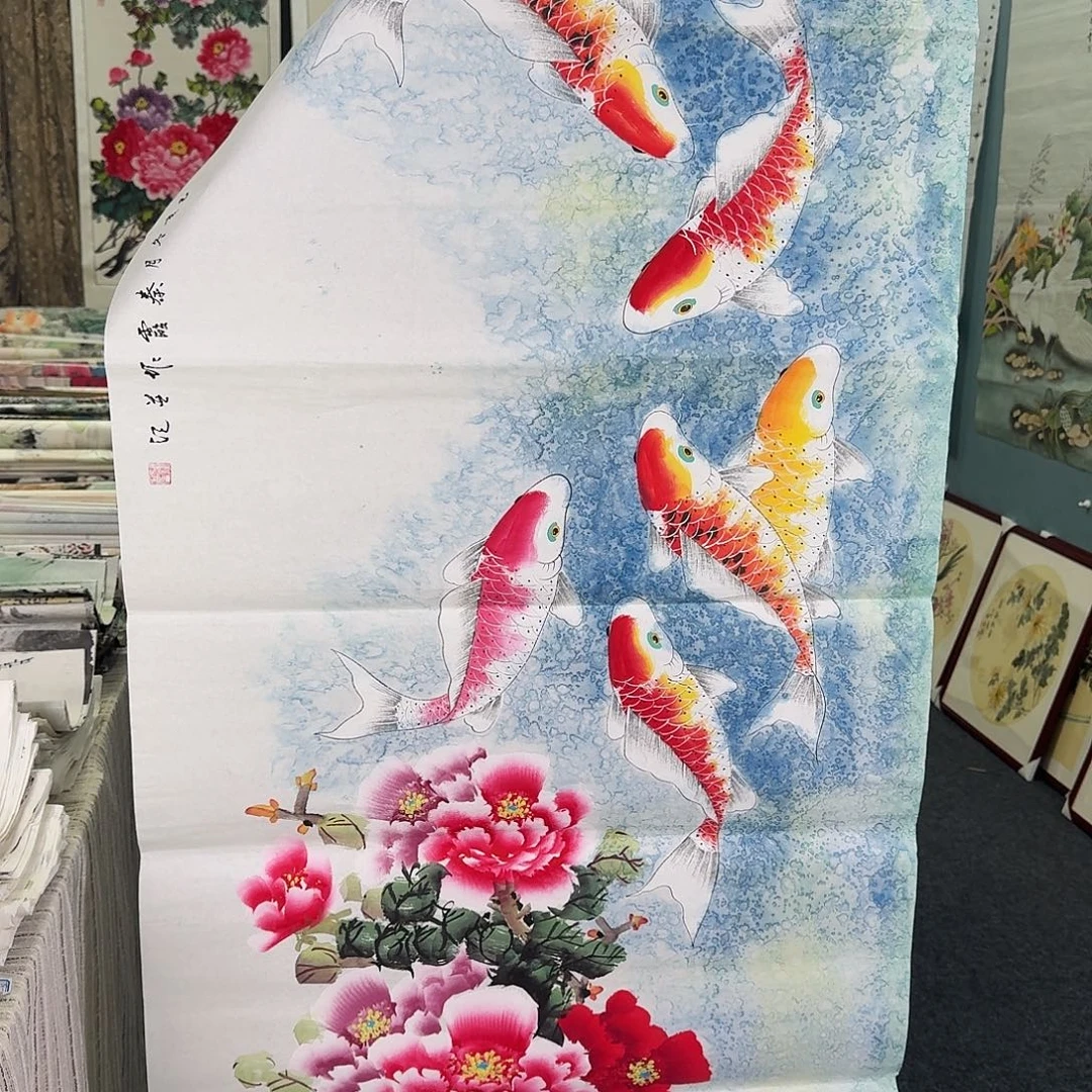 纯手绘国画作品欣赏