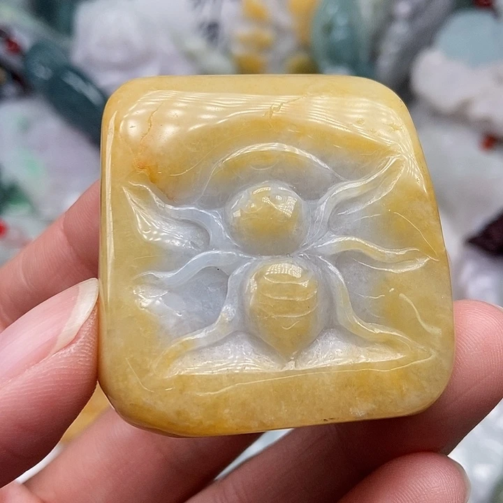 未镶嵌挂件翡翠翡翠