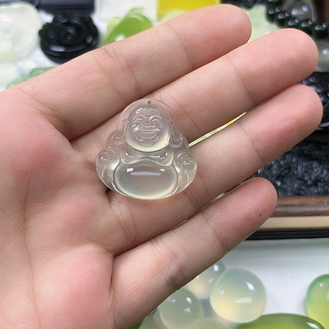 未镶嵌岫玉吊坠(不含链)小*哥