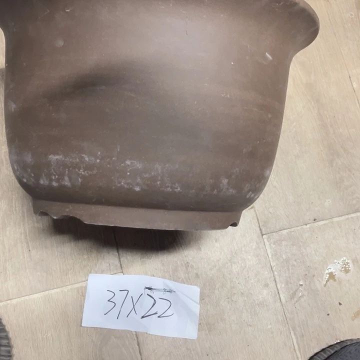 紫砂紫砂花盆破损包损