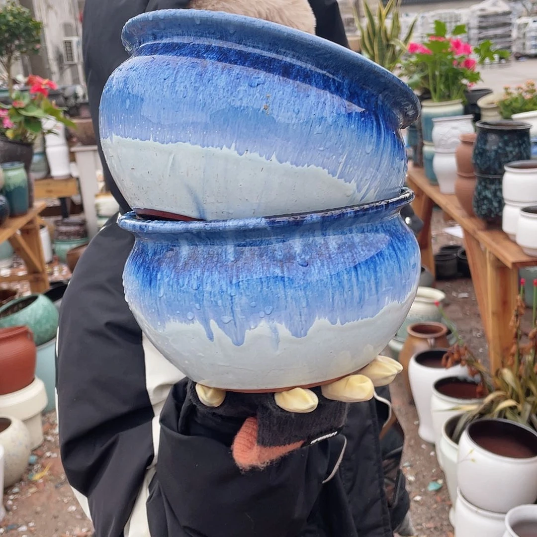 红陶王嫂花盆0201-229