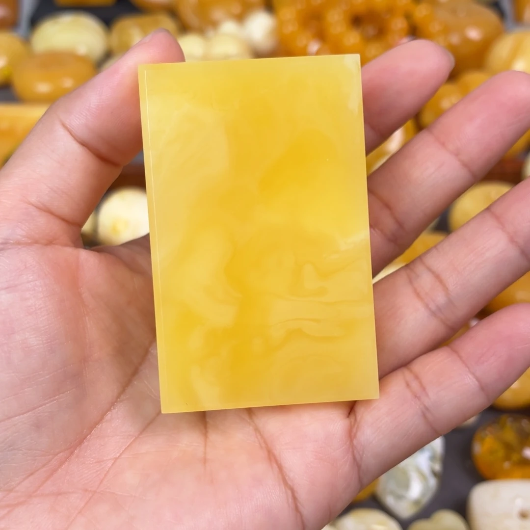 蜜蜡未镶嵌吊坠(不含链)精工子刚牌