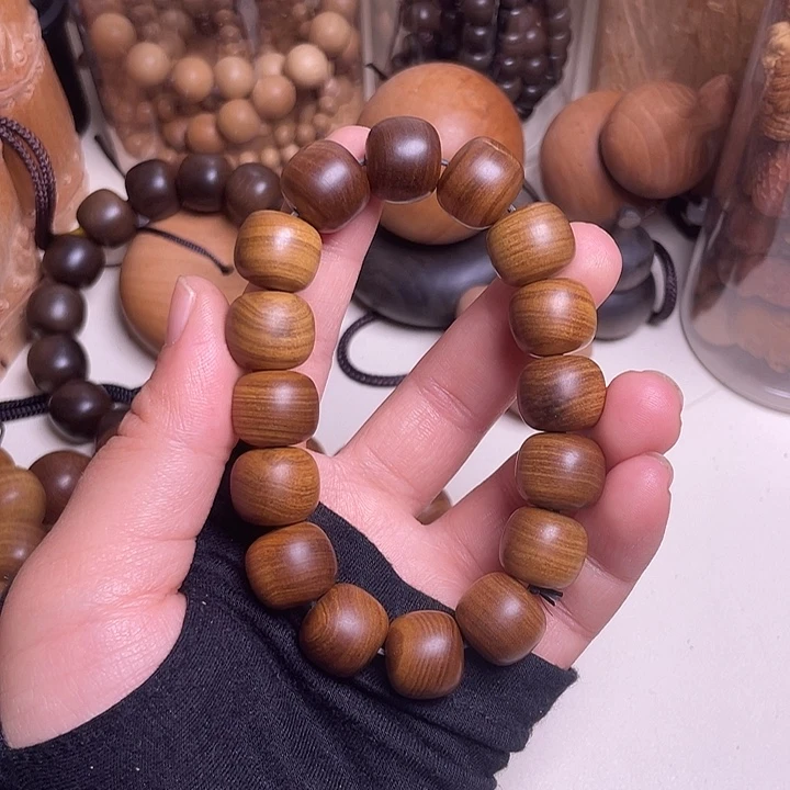 檀香木老山檀香13/14黑肉满纹沉