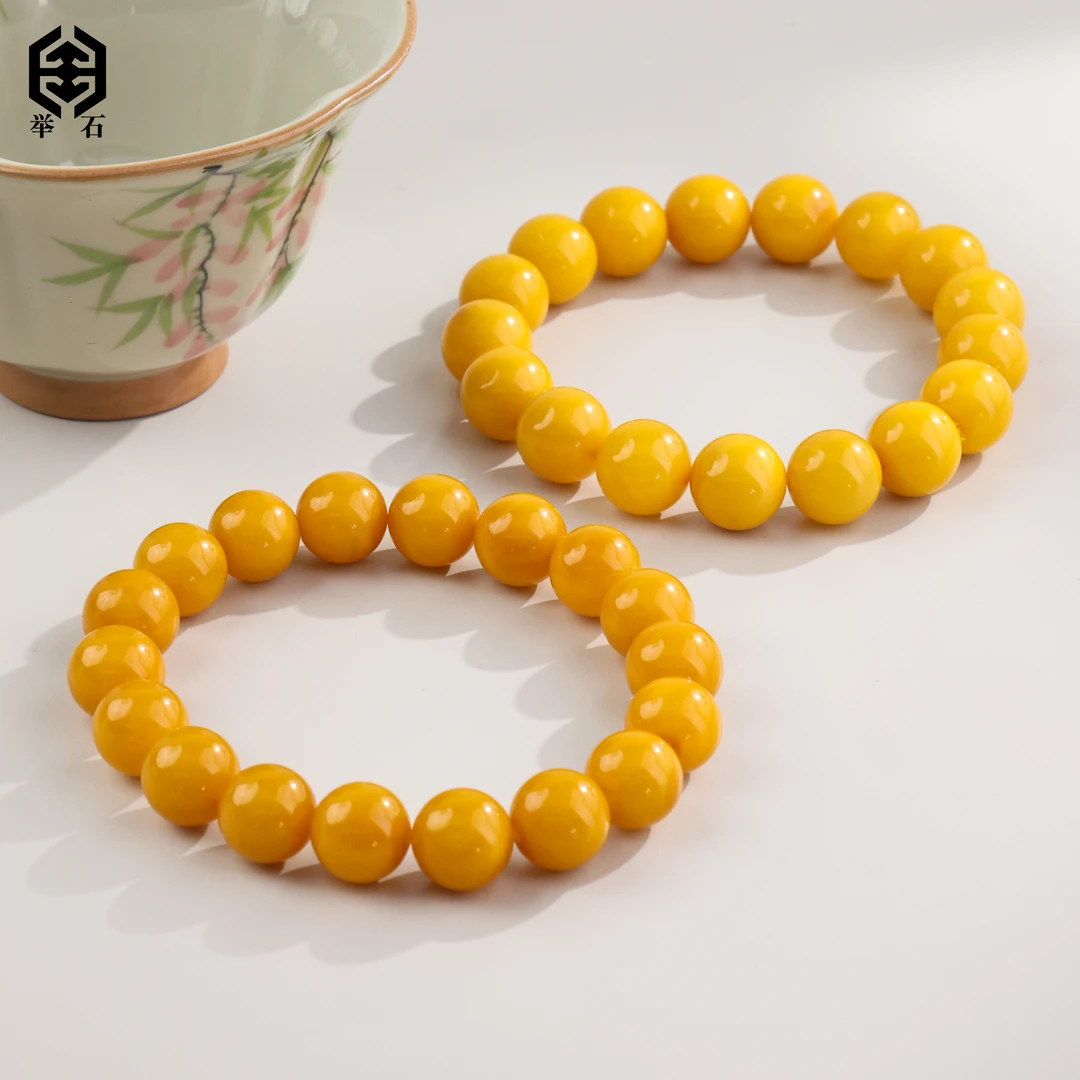 【举石臻品】TH1231-2008-627蜜蜡手串（一件/多样性发/约10mm+）G