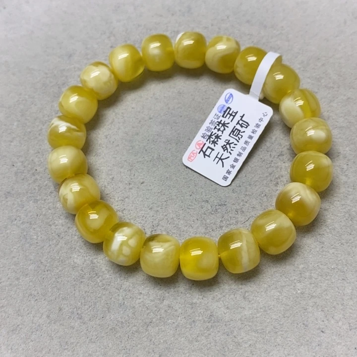 裸石蜜蜡未镶嵌串