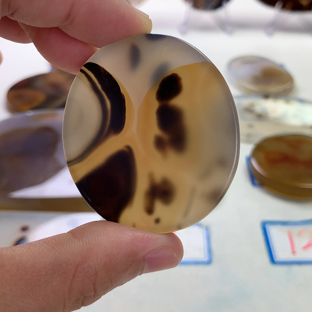 未镶嵌玛瑙/玉髓珠宝半成品