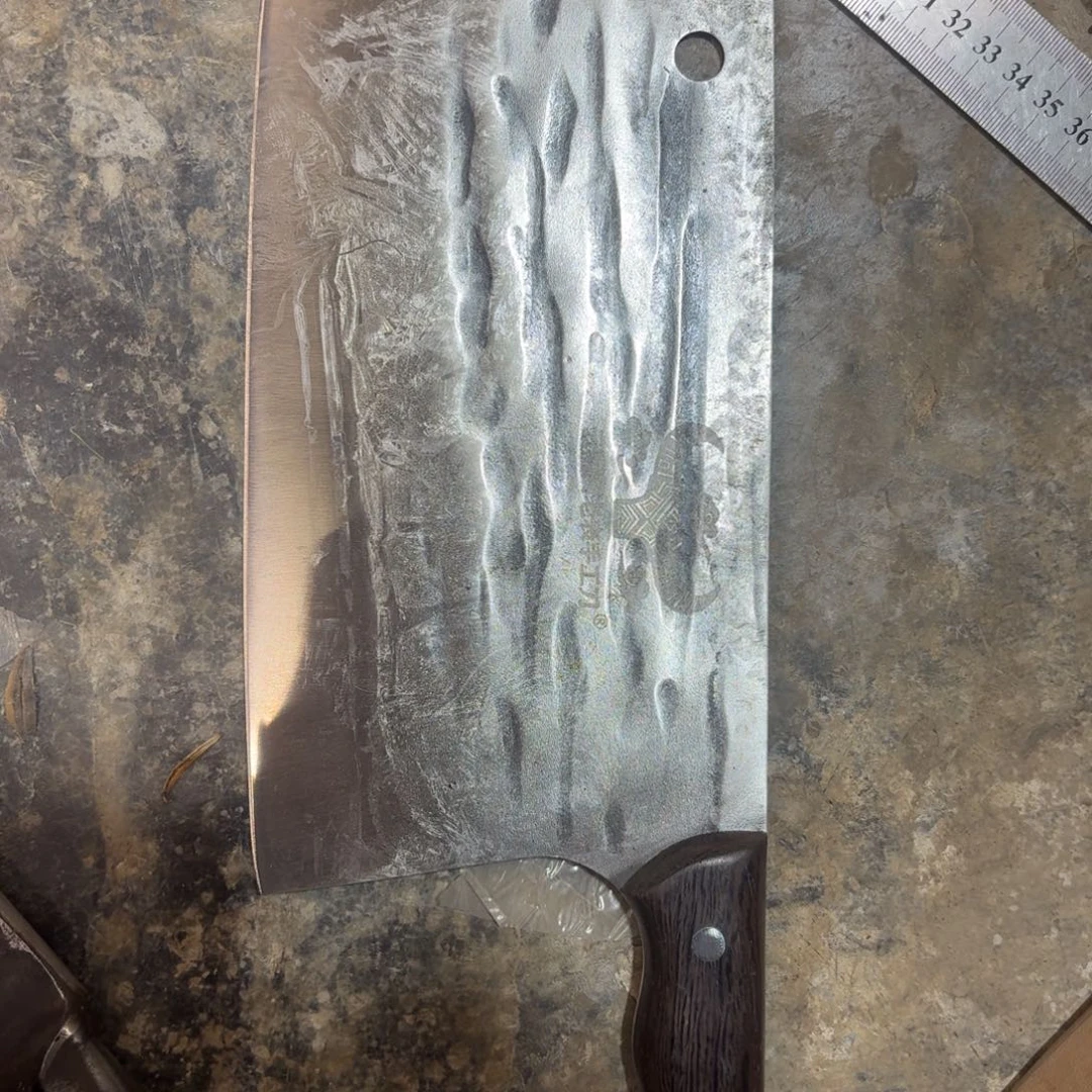 刀***峰高碳锰钢云南阿老表手工锻打刀