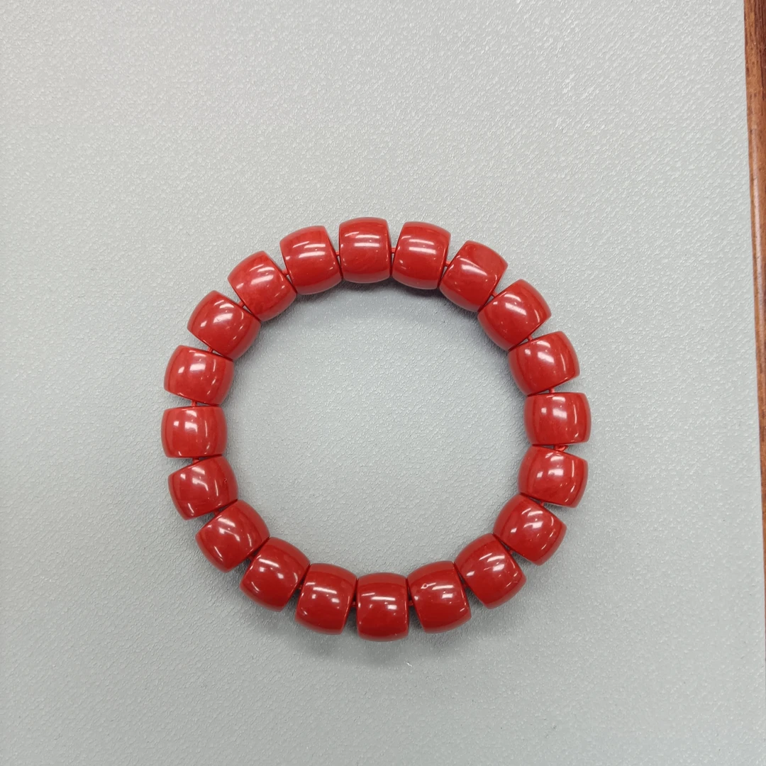 A49号-10mm红色直切手串