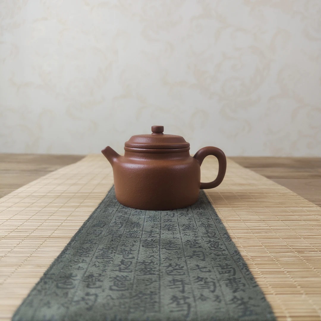 【南窑砂 — 品鉴款】独有南山红泥180ml德钟壶喀左原矿支持溯源检测