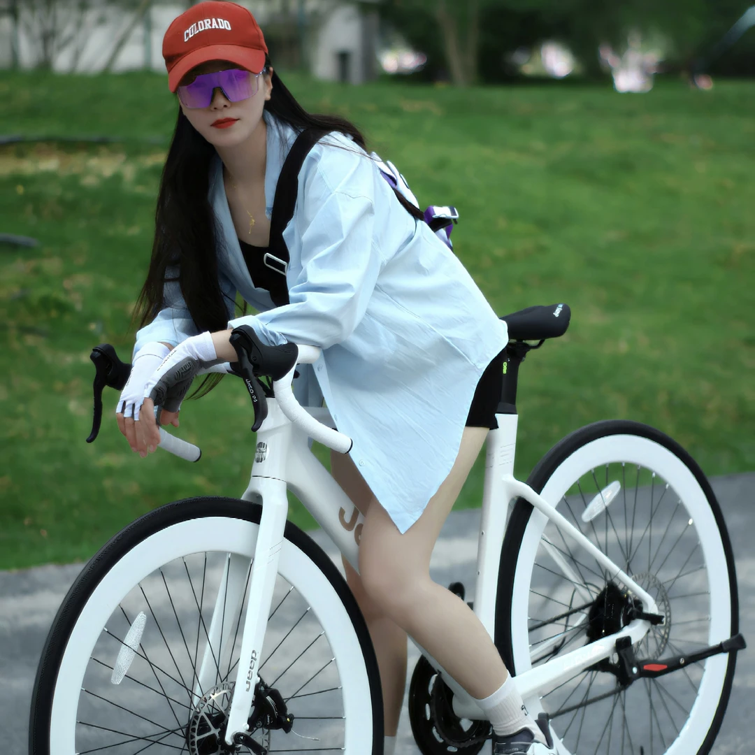 Jeep吉普公路自行车M1Pro公路车升级款一体式破风车架