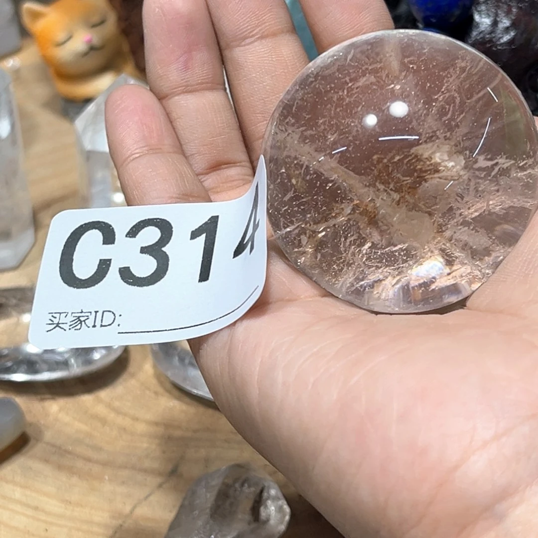 未镶嵌珠宝半成品水晶D***?多样性发其一微瑕