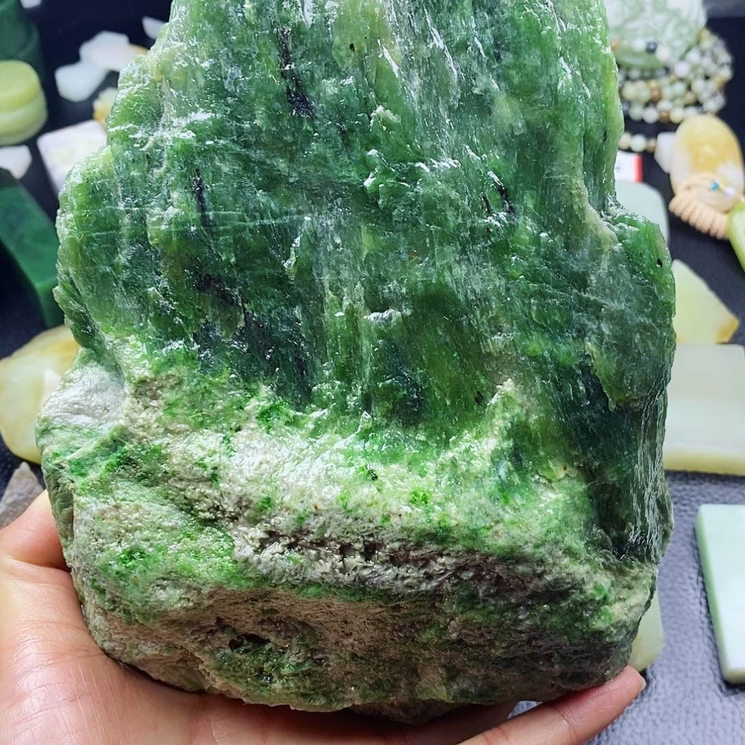 未镶嵌和田玉耳饰