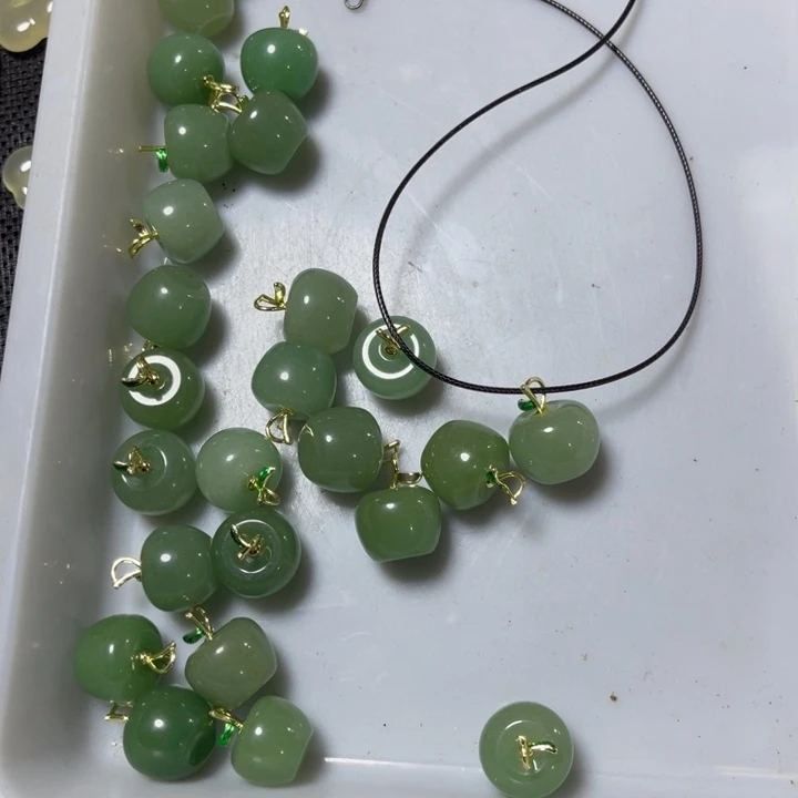 石英质玉未镶嵌吊坠(不含链)