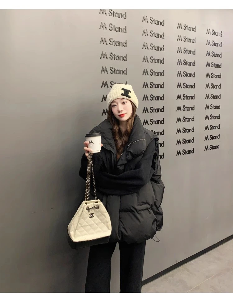 直播秋冬款品质网红洋气炸街男装马甲男款外穿棉服冬季外套马夹潮