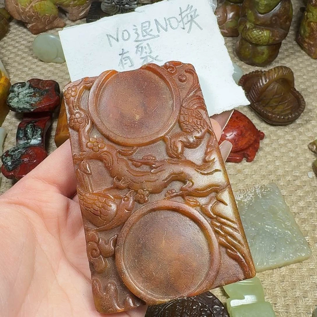 白玉菩提吊坠挂件