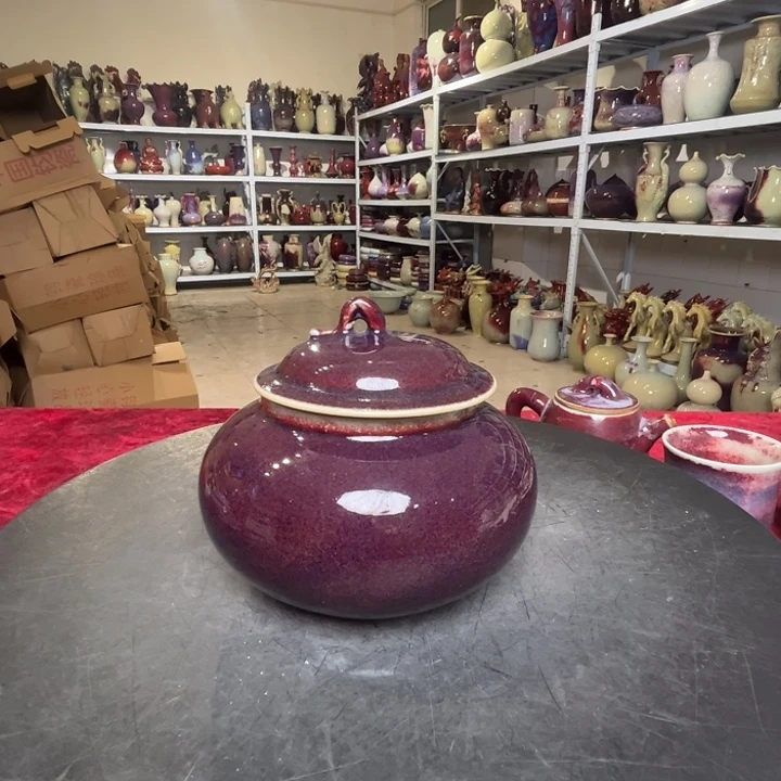 牛家钧窑牛自恒老师钧瓷