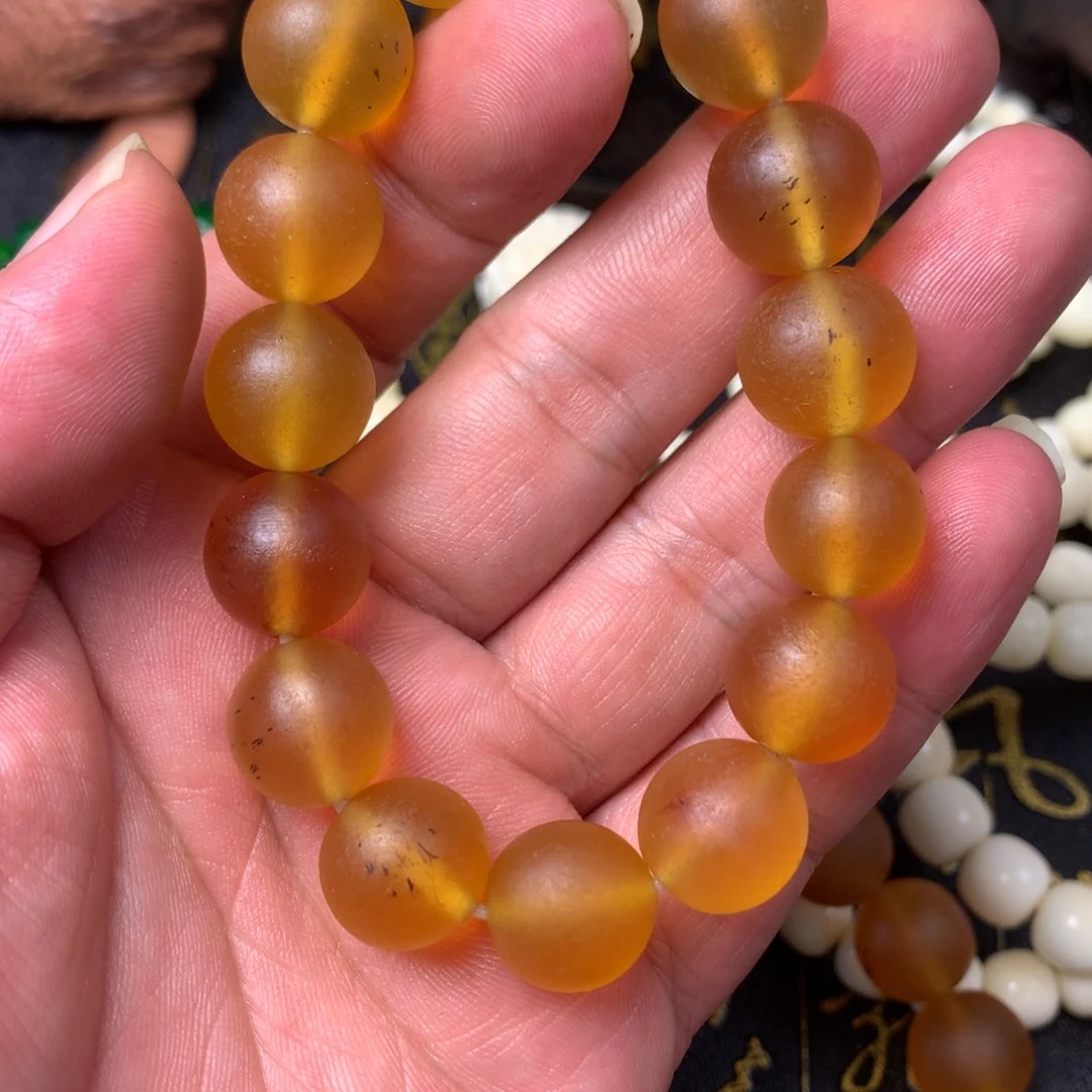 灰***头橄榄核手串/手链w19