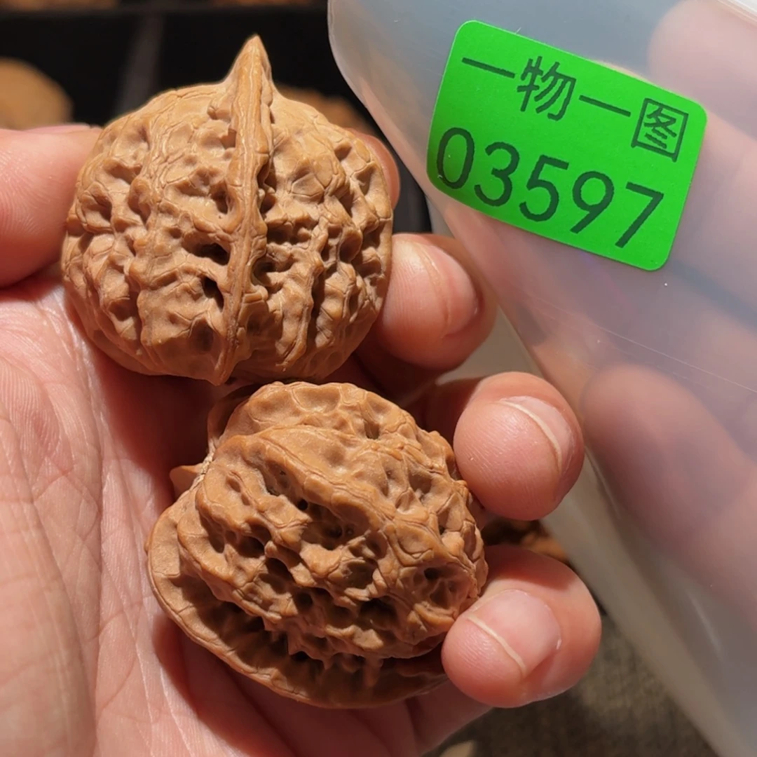 把件文玩核桃佛肚