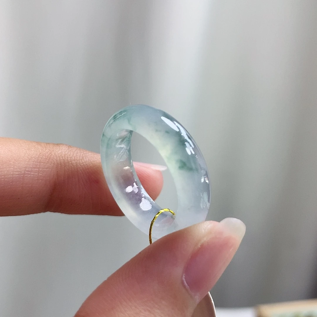未镶嵌戒指翡翠1415圈