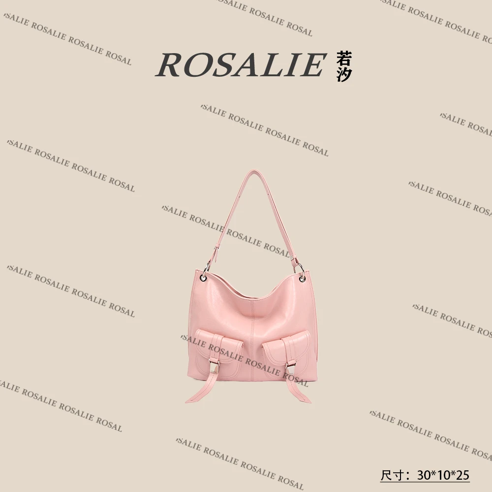 【al】SKL-7329-樱花粉轻奢小众时尚气质百搭女士包