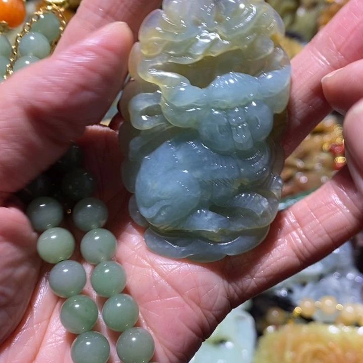 岫玉岫玉吊坠未镶嵌