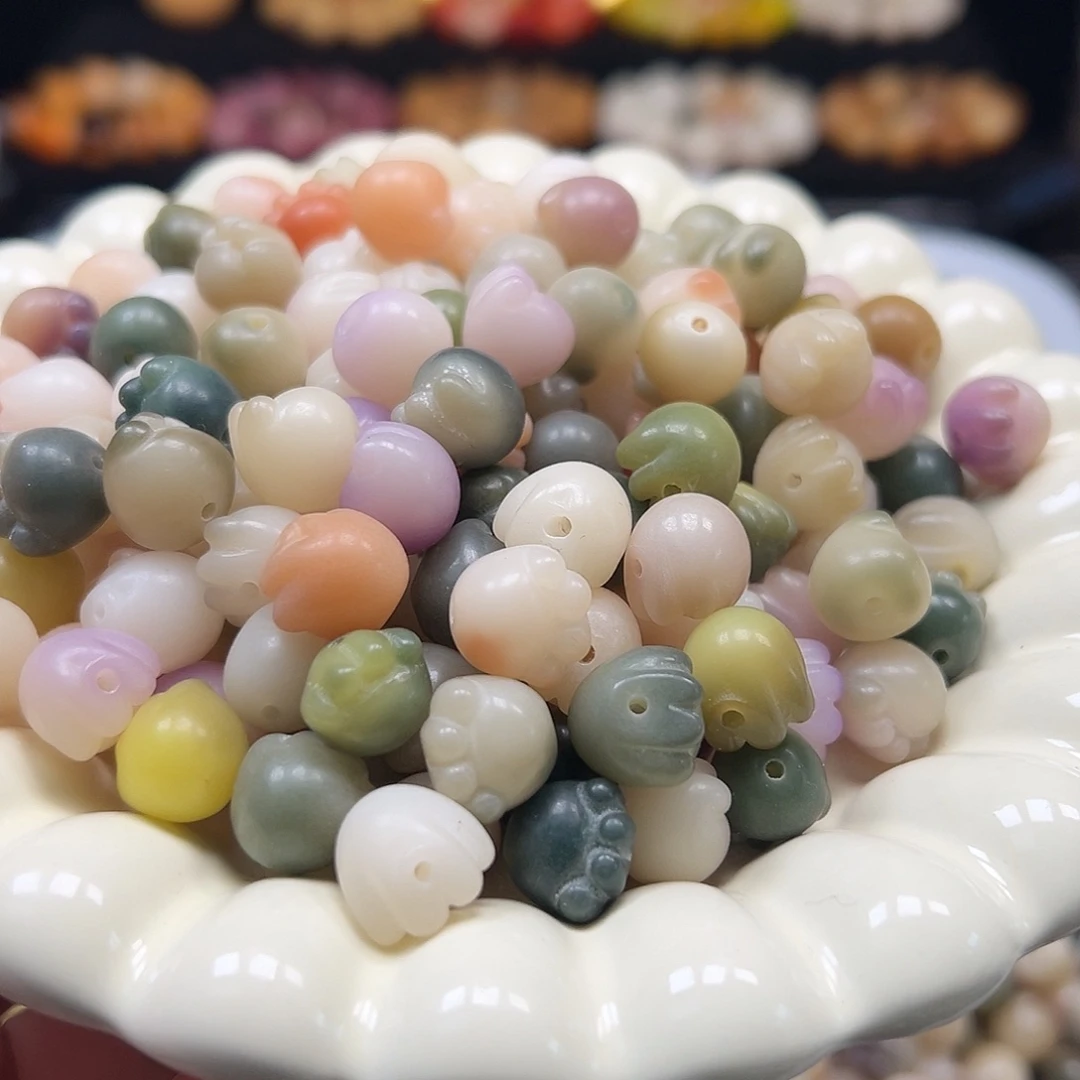 手串菩提根/象牙果卡12多宝猫爪40颗